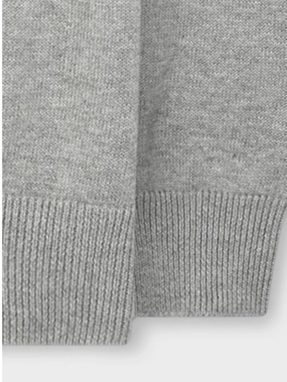 The Children's Place Light Gray V-Neck Sweater 100% Cotton Boys XL NWT